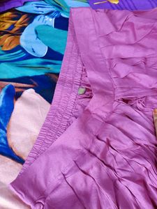 Umbrella Cut Top With Full Hands Doti Model Pant
