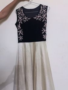 Embroided Party Gown