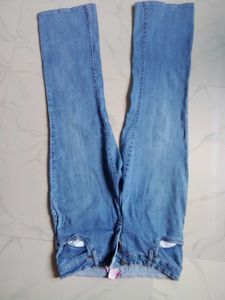Light Wash Flare Jeans