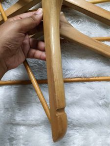 Combo Wooden Premium Hangers 6 Pieces Set