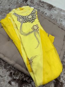 Yellow Dress Material