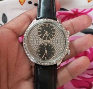 Guess Orignal Dual Time Women's Big Dial.