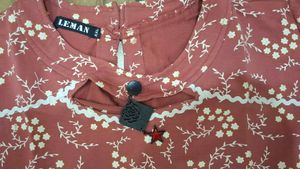 Cute Floral Print Top for women