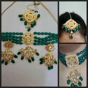 🆕️😍Bridal Original Kundan Set [Combo]
