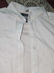 Dip-Dyed Button-Down Shirt