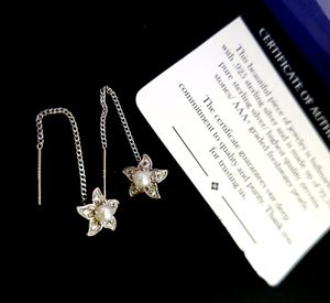 925 Silver Sui Dhaga Peral +cz Stone