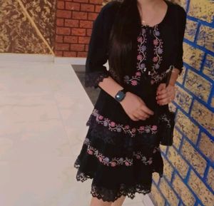 Dress with pant for women