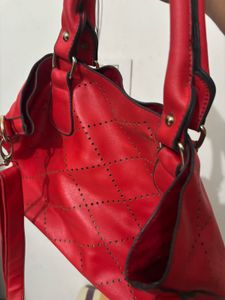 Red Handbag