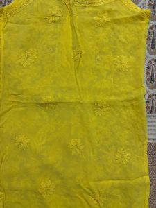 Label Aishwaryrika- Strappy Sheer Chikankari Kuri