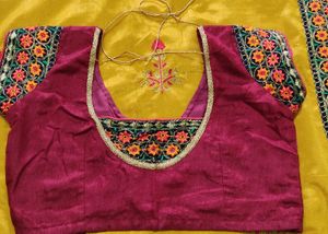 🌼😍New Beautiful Musturd Saree😍🌼