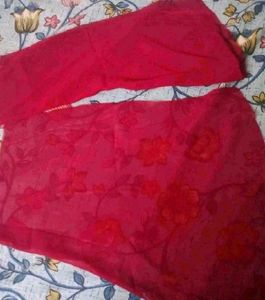 💞Hot Pink Mirror Work Lahenga💞