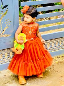 Partywear Skirt And Top