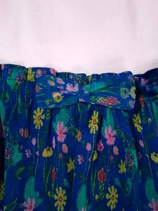Floral Mini Skirt