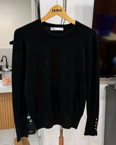 Zara Black Women's Top 🔥