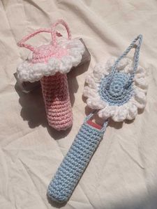 crochet lipbalm holder ✨🌼