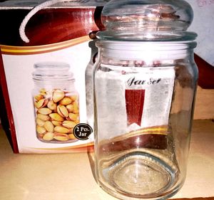 Glass Jar Set (1 Pieces)