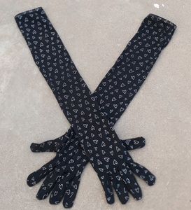 Black Heart Handgloves
