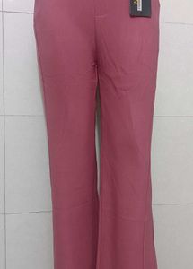 Pink Straight Pants