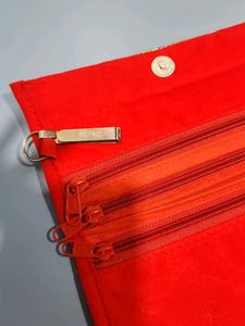 Embroidered Clutch Bag