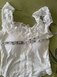 Lace Trim Tank Top