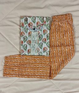 Brand New Printed Kurta Set 🌟