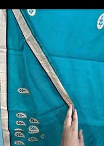 Khat Saree - Sea Green