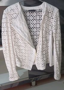White Golden Zipper