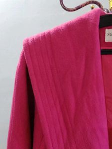 Elegant Pink Coat