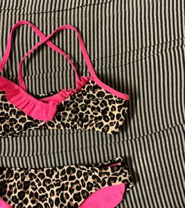 Leopard Print Bikini Set