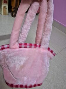 Cute Pink Bear Handbag