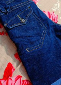 Dark Wash Denim Shorts
