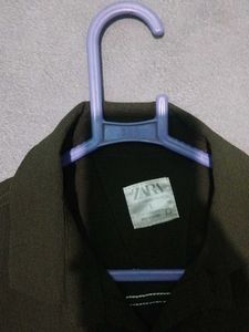 Zara Olive Green Shirt