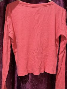 Pink Long Sleeve Top
