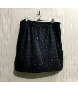 Sparkly Black Mini Skirt