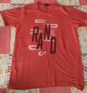 Red Graphic Print T-Shirt
