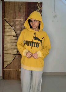 Puma Yellow Hoodie