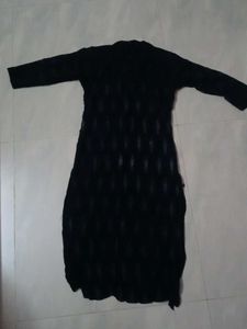 Elegant Black Kurta