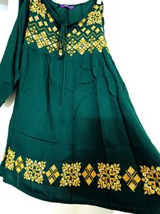 Cotton Libas Brand Tunic From Myntra
