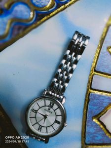 Silver Rolex Watch For Women