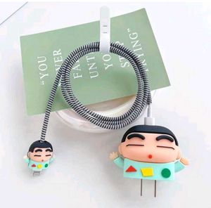 Sinchan Iphone Charger Cover(new Seal Packed)