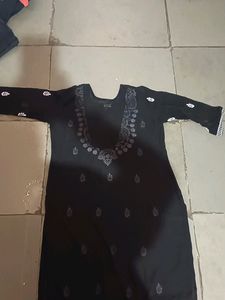 New Chikankari Kurti