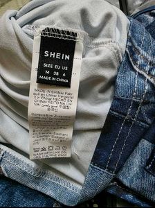 Denim Patchwork Bodycon Dress