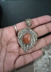 Vintage Sunstone Pendant