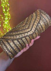 Elegant Beaded Clutch Shadi Season Ready !