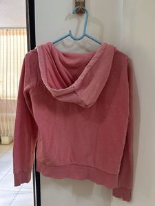 Pink hoodie