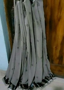 Ajrakh Print Saree
