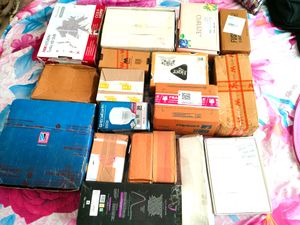 12 Cardboard Packaging Boxes Different Size