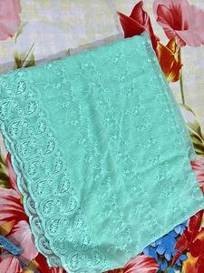 Mint Embroidered Salwar Kameez Set