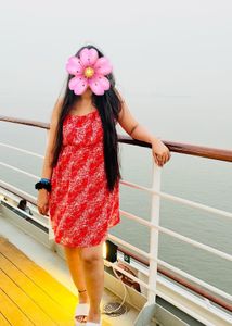 Red Print Sundress