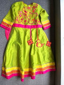 Ethnic Designer Green Anarkali